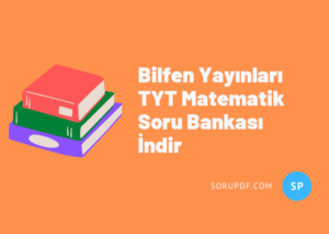 Bilfen Yayınları TYT Matematik Soru Bankası İndir