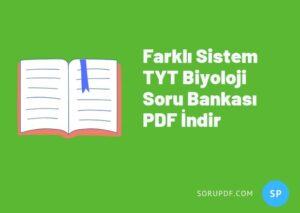 Farklı Sistem TYT Biyoloji Soru Bankası PDF İndir