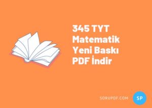 345 TYT Matematik Yeni Baskı PDF İndir