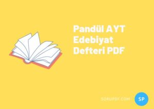 Pandül AYT Edebiyat Defteri PDF