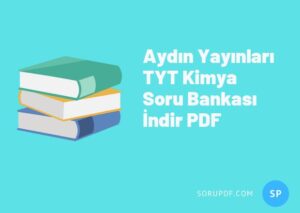 Aydın Yayınları TYT Kimya Soru Bankası İndir PDF