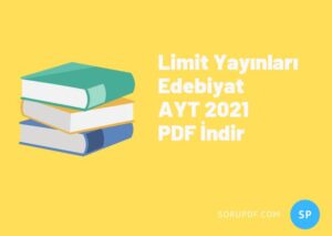 Limit Yayınları Edebiyat AYT 2021 PDF İndir