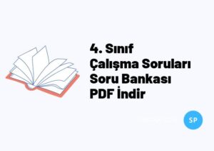 4. Sınıf Çalışma Soruları Soru Bankası PDF İndir