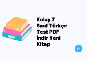 Kolay 7 Sınıf Türkçe Test PDF İndir Yeni Kitap