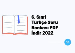 6. Sınıf Türkçe Soru Bankası PDF İndir 2022