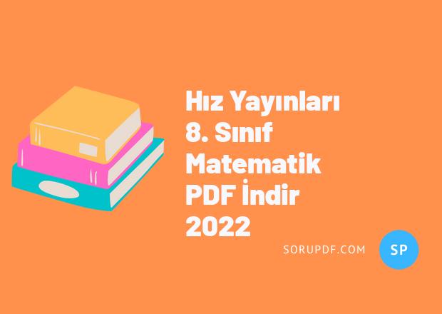 Hız Yayınları 8. Sınıf Matematik PDF İndir 2022