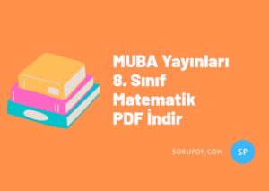 MUBA Yayınları 8. Sınıf Matematik PDF İndir