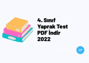4. Sınıf Yaprak Test PDF İndir 2022