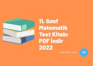 11. Sınıf Matematik Test Kitabı PDF İndir 2022