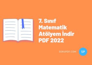 7. Sınıf Matematik Atölyem İndir PDF 2022