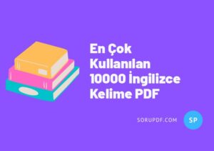 En Çok Kullanılan 10000 İngilizce Kelime PDF