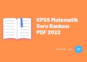 KPSS Matematik Soru Bankası PDF 2022