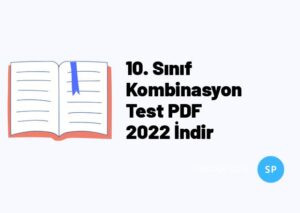 10. Sınıf Kombinasyon Test PDF 2022 İndir