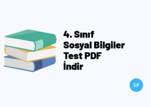 4. Sınıf Sosyal Bilgiler Test PDF İndir