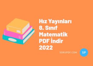 Hız Yayınları 8. Sınıf Matematik PDF İndir 2023