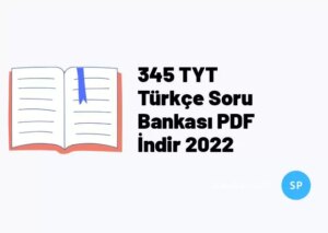 345 TYT Türkçe Soru Bankası PDF İndir 2023